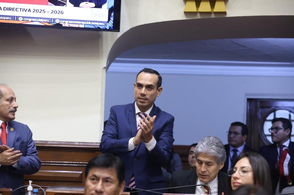 ¿Quién es Jerí, el nuevo presidente del&nbsp;Congreso?
